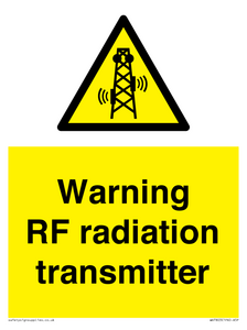 WV7803: Warning RF radiation transmitter