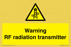 WV7803: Warning RF radiation transmitter