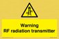 WV7803: Warning RF radiation transmitter