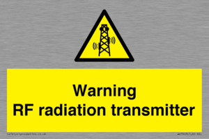 WV7803: Warning RF radiation transmitter