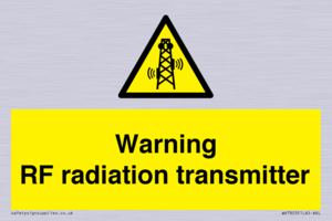 WV7803: Warning RF radiation transmitter