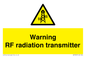 WV7803: Warning RF radiation transmitter