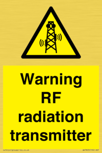 WV7803: Warning RF radiation transmitter