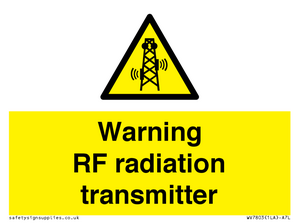 WV7803: Warning RF radiation transmitter