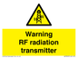 WV7803: Warning RF radiation transmitter