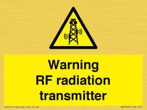 WV7803: Warning RF radiation transmitter