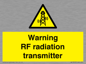 WV7803: Warning RF radiation transmitter