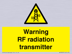 WV7803: Warning RF radiation transmitter