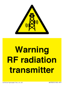 WV7803: Warning RF radiation transmitter