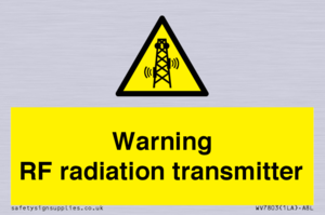 WV7803: Warning RF radiation transmitter