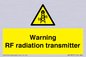 WV7803: Warning RF radiation transmitter