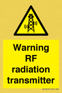 WV7803: Warning RF radiation transmitter