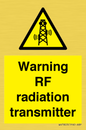 WV7803: Warning RF radiation transmitter
