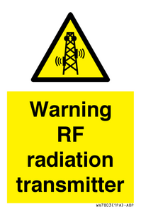 WV7803: Warning RF radiation transmitter