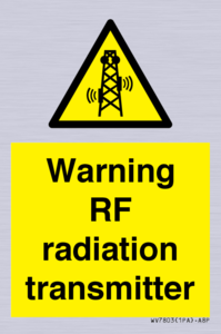 WV7803: Warning RF radiation transmitter