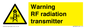 WV7803: Warning RF radiation transmitter
