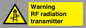WV7803: Warning RF radiation transmitter