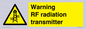 WV7803: Warning RF radiation transmitter