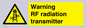 WV7803: Warning RF radiation transmitter