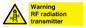 WV7803: Warning RF radiation transmitter