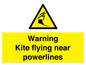 WV7804: Warning Kite flying near powerlines