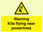 WV7804: Warning Kite flying near powerlines
