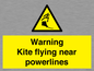 WV7804: Warning Kite flying near powerlines