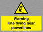 WV7804: Warning Kite flying near powerlines