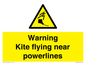 WV7804: Warning Kite flying near powerlines