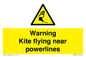 WV7804: Warning Kite flying near powerlines