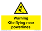 WV7804: Warning Kite flying near powerlines