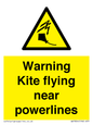 WV7804: Warning Kite flying near powerlines