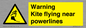 WV7804: Warning Kite flying near powerlines