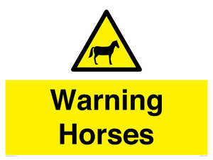 WV7805: Warning Horses