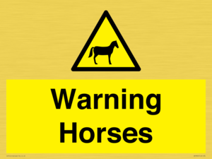WV7805: Warning Horses