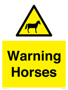 WV7805: Warning Horses