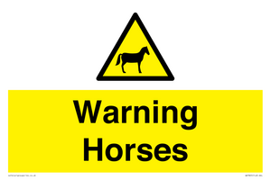 WV7805: Warning Horses