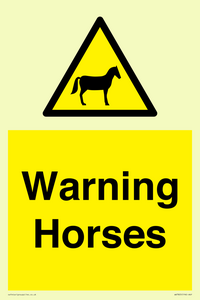 WV7805: Warning Horses