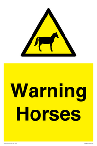 WV7805: Warning Horses