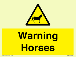 WV7805: Warning Horses