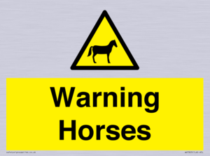 WV7805: Warning Horses