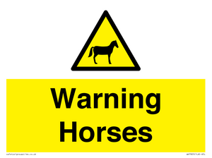 WV7805: Warning Horses