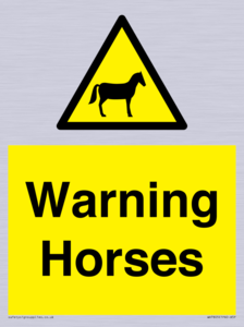 WV7805: Warning Horses