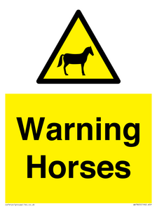 WV7805: Warning Horses