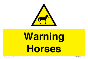WV7805: Warning Horses