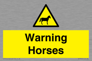 WV7805: Warning Horses