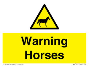 WV7805: Warning Horses