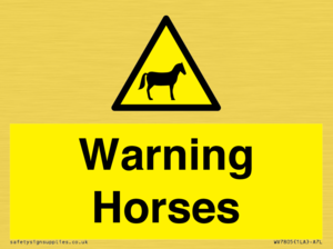 WV7805: Warning Horses