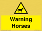 WV7805: Warning Horses