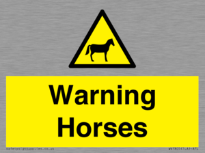 WV7805: Warning Horses
